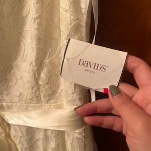 David’s bridal purchase off white dress